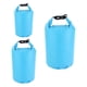 thumbnail image 2 of 3 Uds Bolsa De Saco Seco Bolsas Secas Impermeables Con Tapa Enrollable Para Acampar A La Deriva Kayak Azul Claro, 2 of 5