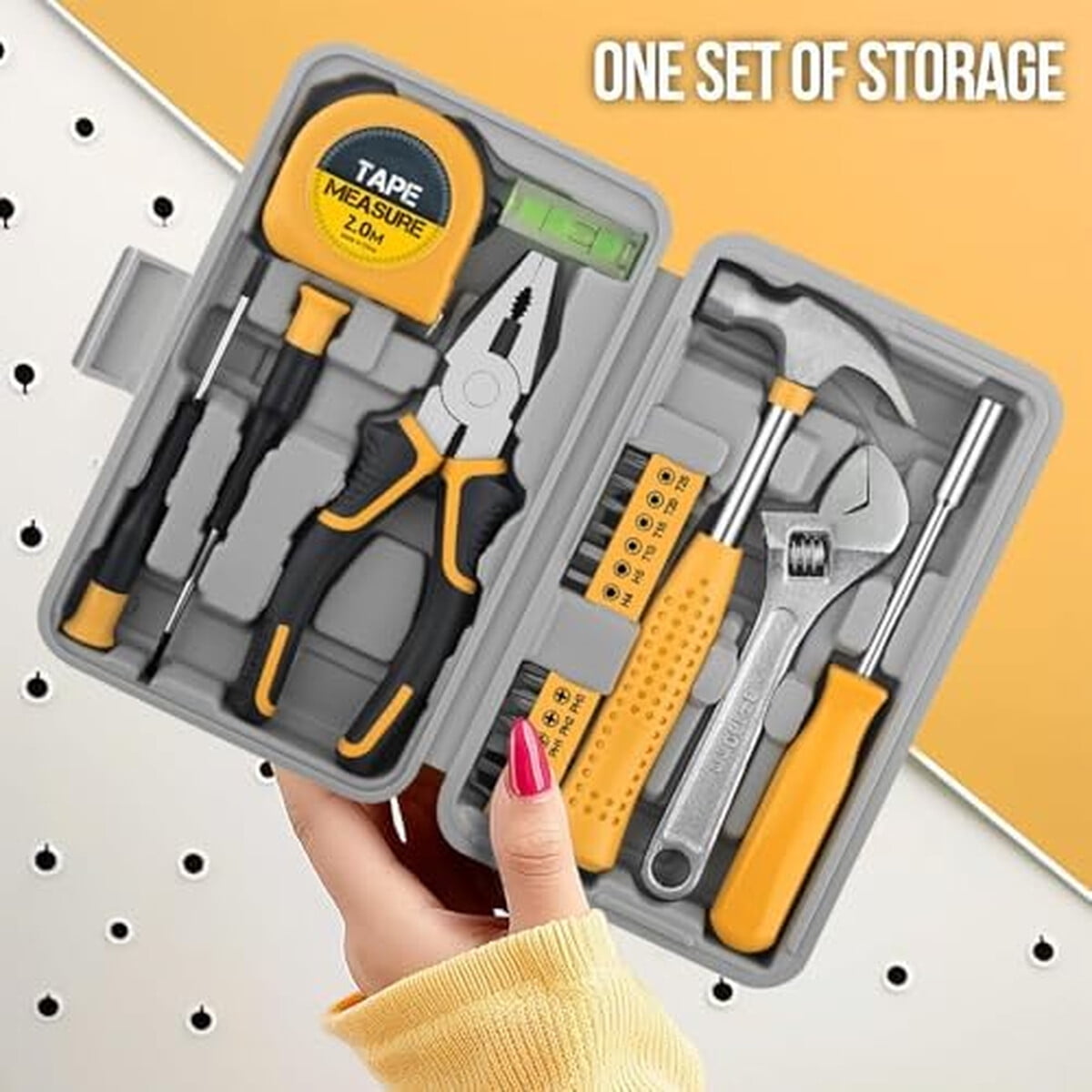 Set De Herramientas Elvesoar 20 Piezas Mini Acero