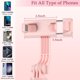 thumbnail image 2 of Trípode palo selfie Mouzakon 30-170 cm rosa con Bluetooth, 2 of 7