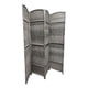 thumbnail image 1 of Biombo De Madera Resistente 4 Paneles Completo 200x180cm gris, 1 of 3