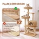 thumbnail image 4 of Madera Cat Tree XFWKUTPE 55 para gatos de interior con rascador, 4 of 9