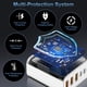 thumbnail image 4 of Cargador USB C Hibiker, 65 W, 6 puertos, PD+QC Power, blanco, 4 of 7