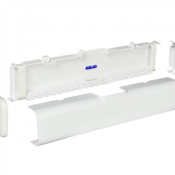 UACC-CRB. UI Tramo-343mm 68,4x38,8mm Blanco Canaleta para UDW Dream Wall DREAM-WALL-CABLE-RACEWAY-B