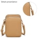 thumbnail image 3 of Monedero pequeño tipo bandolera para teléfono móvil, cartera para smartphone, soporte para teléfono para mujeres y niñas, 3 of 5