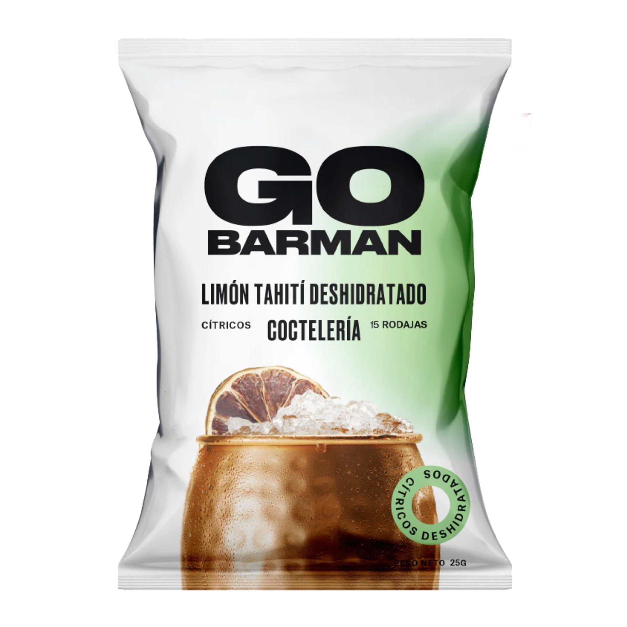 Limón Deshidratado Tahiti Bolsa 25 g Go Barman
