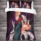 thumbnail image 3 of Juego de ropa de cama Jujutsu Kaisen, funda nórdica de microfibra suave con cremallera oculta, funda de edredón de anime con diseño de estampado 3D para niños, adolescentes y adultos, 3 piez, 3 of 3
