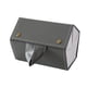 thumbnail image 4 of Organizador de gafas de sol de viaje, caja de almacenamiento de gafas de exhibición de cuero PU plegable portátil, caja de almacenamiento de gafas de Gris, 4 of 5