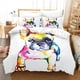 thumbnail image 1 of Cute dog Bedding Set Pet dog Bed Set Aldult Kid Bedroom Duvetcover Sets 3, 1 of 5