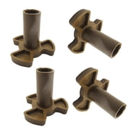 Magideal - Reemplazo Del Acoplamiento Impulsor De La Bandeja De Vidrio Del Eje De La Bandeja Del Acoplador De Soporte De La Guía Del Rodillo Del Horno Microondas 15X25X11Mm 6Mm