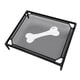 thumbnail image 4 of Refriando cama de mascota elevada cama elevada muebles transpirables y transpirables perros pequeños perros elevados cama para mascotas cama de hamaca patrón óseo, 4 of 5