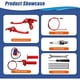 thumbnail image 2 of Kit Embrague Freno Acelerador Retepif 22 mm 990 mm Rojo, 2 of 3