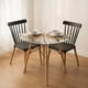 thumbnail image 1 of Comedor Mesa Elida 80 Cm + 2 Sillas Windsor Negro, 1 of 3