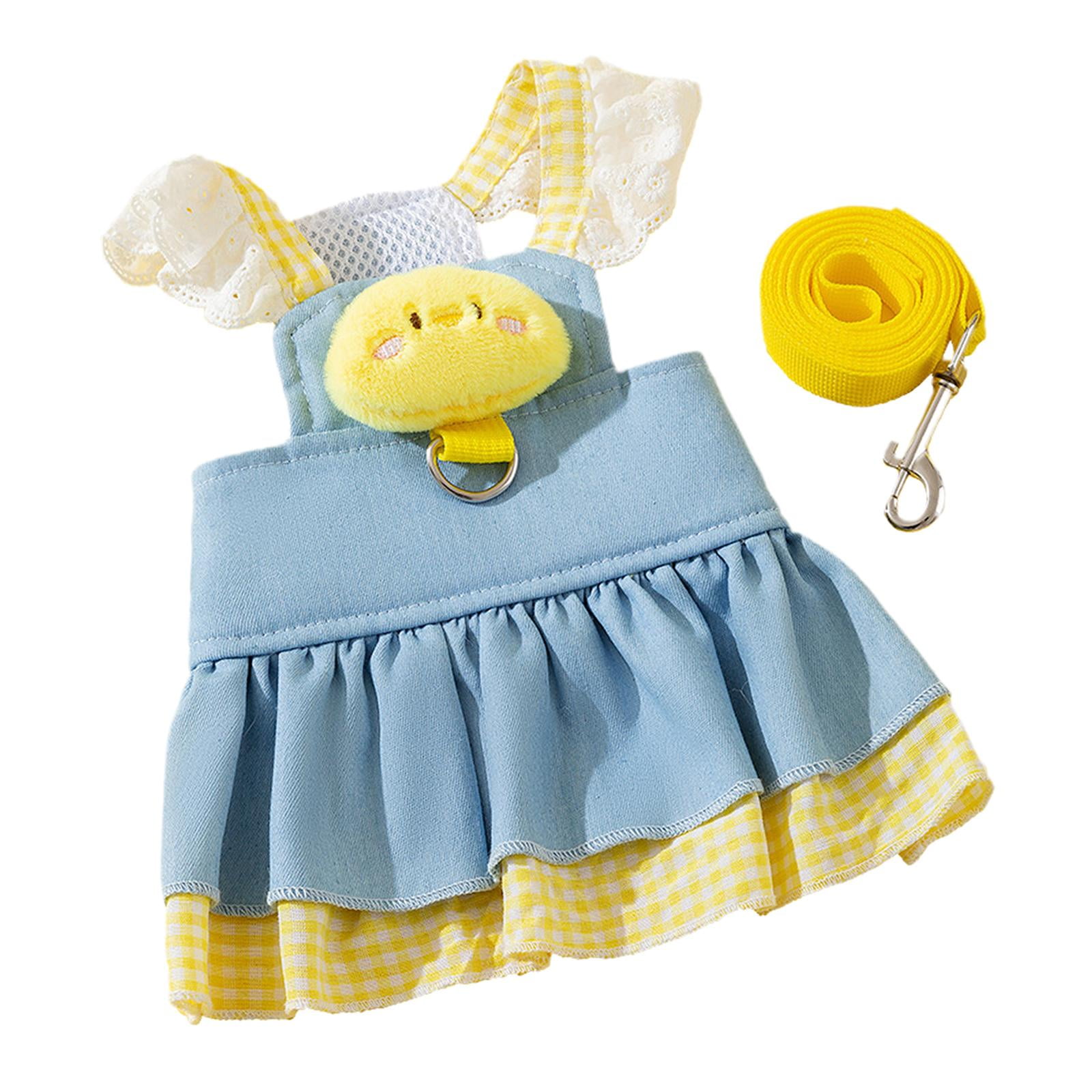 Vestido Para Perros Vestido Para Mascotas Lindo Primavera Verano Vestidos Transpirables Falda Para Cachorros Para Mascotas S