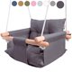 thumbnail image 1 of Silla colgante Baby Swing Cateam de lona y madera, 1 of 8