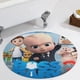 thumbnail image 5 of Boss Baby 3 / El Bebé Jefazo 3 Alfombra Redonda de Felpa Coral, Antideslizante, No Desprende Pelusas, Lavable y Duradera para Salón, Dormitorio y Habitación de Niños 60cm, 5 of 6