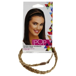 Hairdo - Diadema Con Doble Trenza Pop - R25 Rubio Rojizo