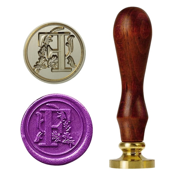 1pc Vintage Retro Letter A-M Wax Seal Stamp - Perfect for Personalizing Envelopes and Packages