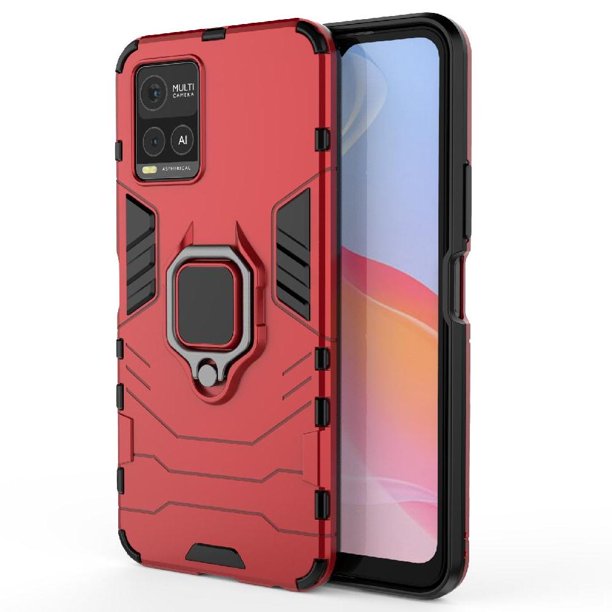 FOXDOCK Funda Antigolpes para VIVO Y21 – Protección Total con Soporte y Diseño Robusto