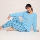 thumbnail image 3 of Pijama micropolar bordado estrellas y botones 261547 - M, 3 of 3