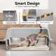 thumbnail image 2 of High-Sided Stainless Steel XL Cat Litter Box for Cats, 2 of 3