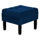 thumbnail image 2 of Pouf Wood 1c Felpa 00 Azul Marino, 2 of 4