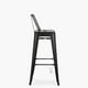thumbnail image 3 of Taburete alto 76 Tolix Asiento metal c/resp Negro, 3 of 5