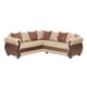 thumbnail image 5 of Living Seccional Bugambilia Tela Beige - Café, 5 of 6