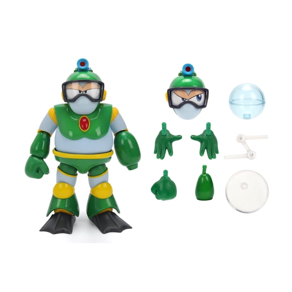 Figura de acción Jada Mega Man Wave 3 Bubble Man 15 cm 1:12