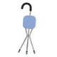 thumbnail image 2 of Bastón Con Silla Plegable Capacidad De 100 Kg Para Personas Mayores Abuela Handicap Azul Claro, 2 of 5