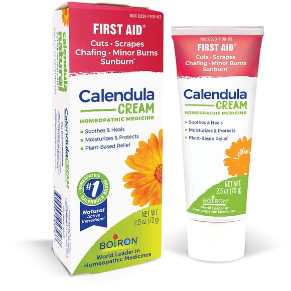 Crema De Caléndula Para Primeros Auxilios Quemaduras Y Cortes 75 Ml