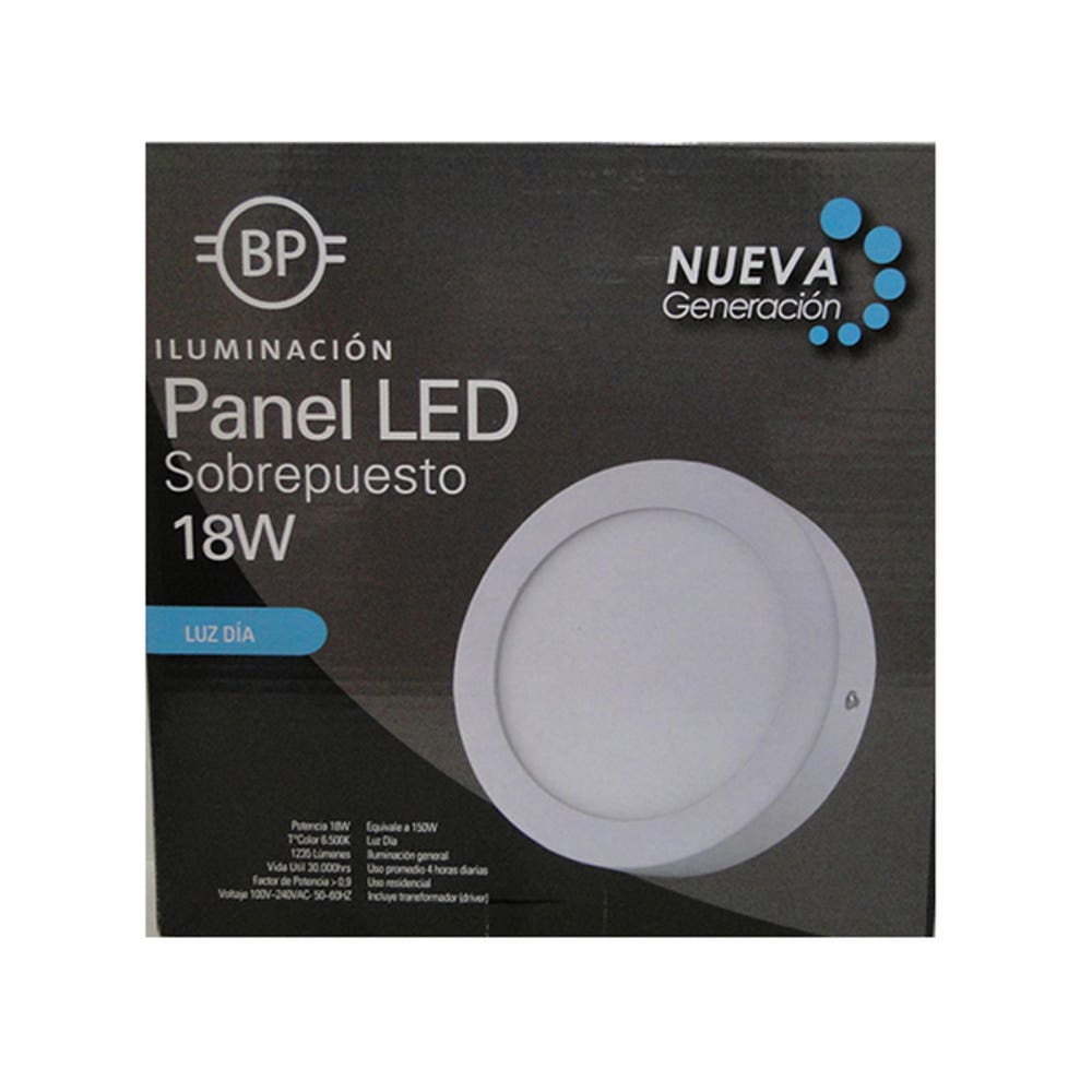 Byp - Panel Led Circular 18w 4000k Sp Bco.