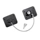 thumbnail image 1 of Cerradura De Seguridad A Prueba De Niños Gabinetes Restrictor De Puerta Cerradura De Congelador Para Oficina Hogar Negro, 1 of 5