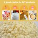 thumbnail image 4 of Pellets de cera CoolCrafts de candelilla, cera vegana de 400 ml para DIY, 4 of 6
