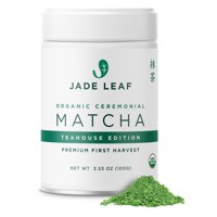 Jade Leaf Matcha - Té Matcha Orgánico Ceremonial Con Hoja De Jade, 100 G, Premium