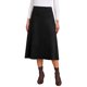 thumbnail image 4 of INSPIRE CHIC Falda de Mujer de Imitación de Gamuza con Cintura Alta Elástica A-Line Midi Falda para Otoño Invierno Conjuntos de Trabajo L Negro, 4 of 6