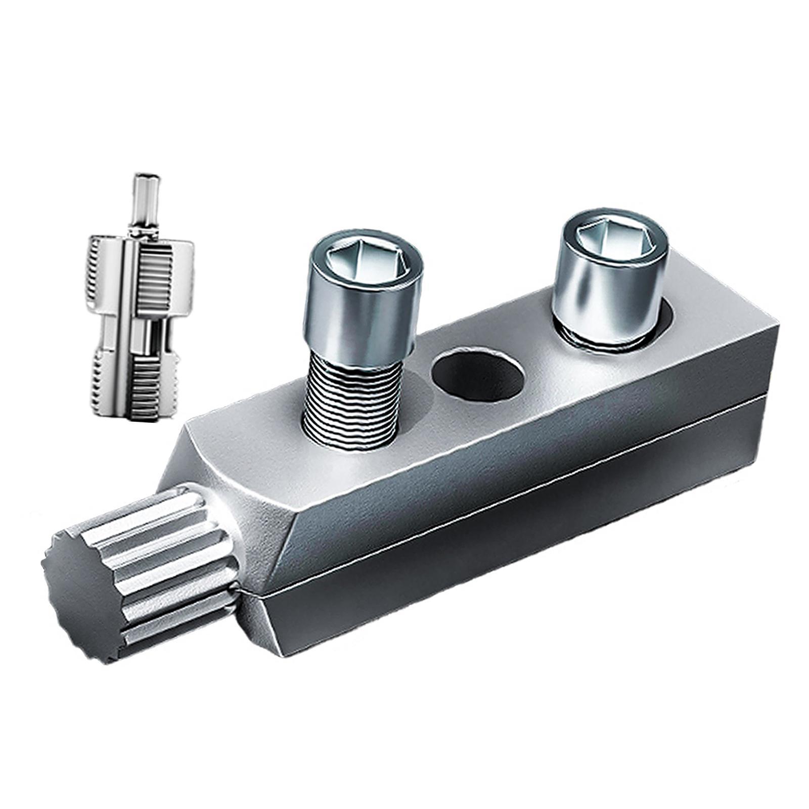 Magideal - Herramientas De Tornillo De Válvula De Ángulo De Toque Herramientas Manuales Para Una Herramienta Fácil Y Fácil De Perno, Herramienta De Extracción De Y Tubería Interior Abierta