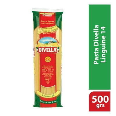Fideo Pasta Linguine N°14 Bolsa 500 G Divella