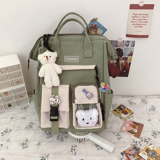 Upgrade Your Style with Our Classic Casual Backpack - Perfect for Travel, School and Daily Use with Accessories Included
