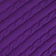 thumbnail image 5 of Manta de Algodón REGALWOVEN Decorativa de Punto de Cable Manta Suave de Punto Púrpura (47" x 70"), 5 of 7