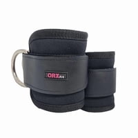 Orxfit - Tobilleras De Patadas De Gluteos Classic Negra -