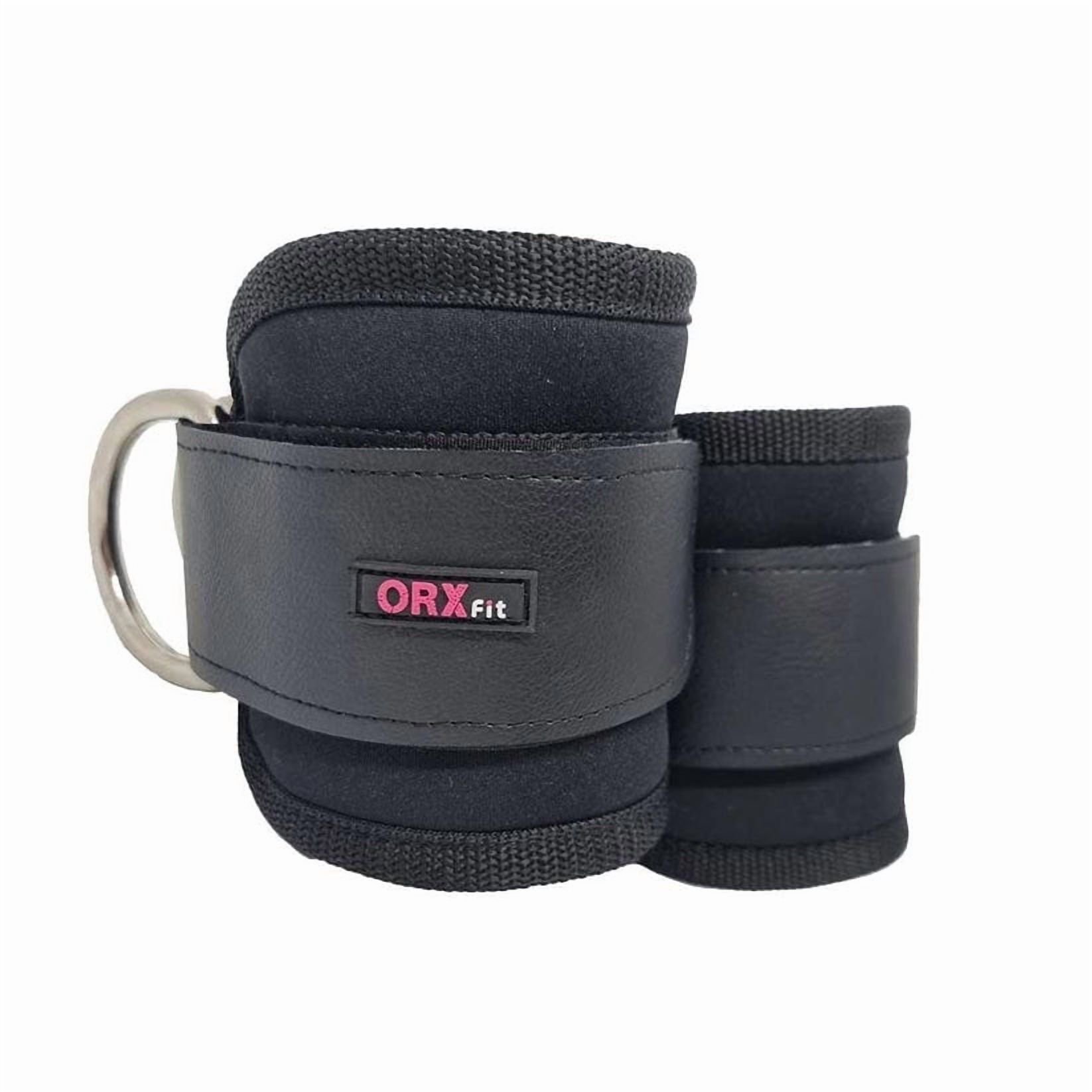 Orxfit - Tobilleras De Patadas De Gluteos Classic Negra -