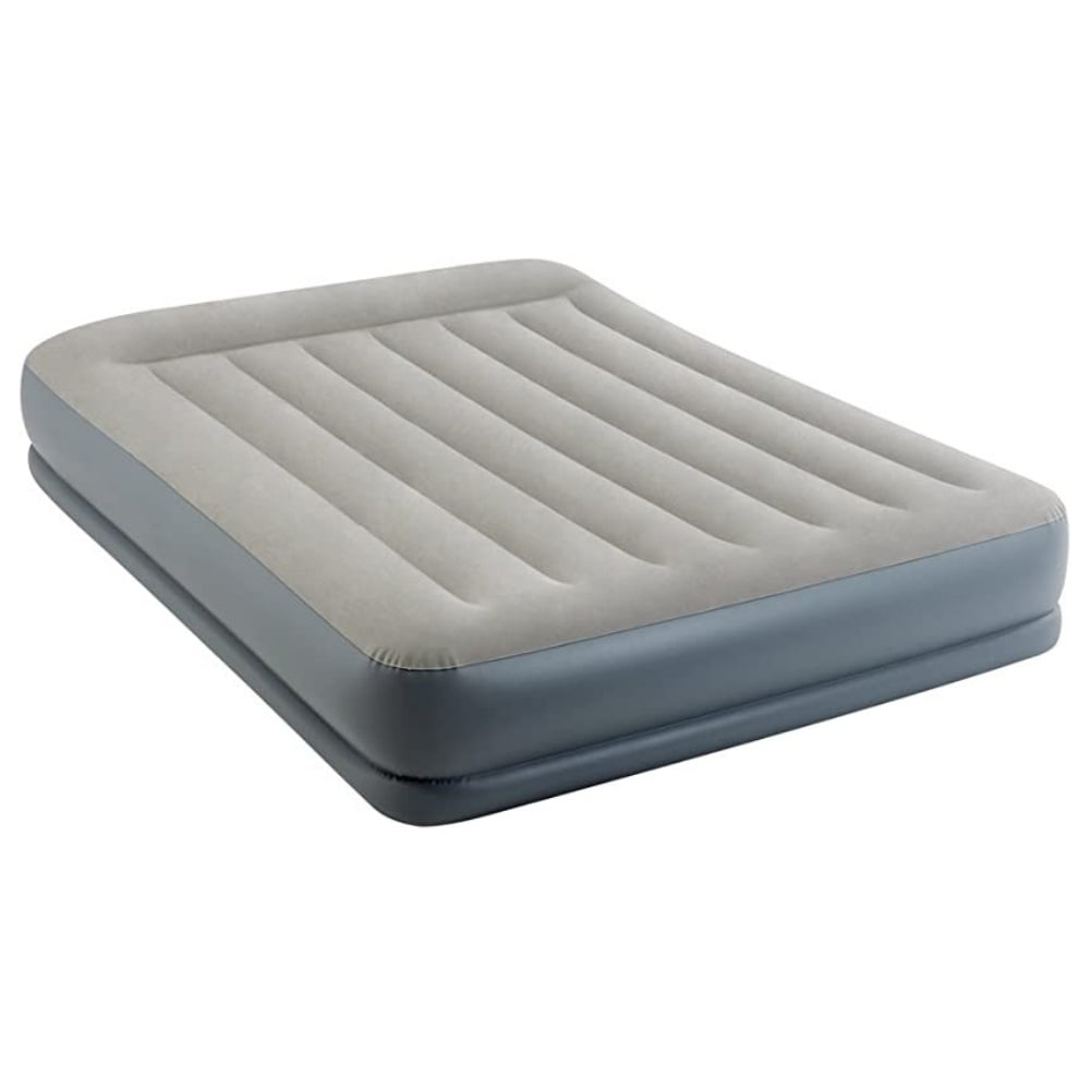 Intex - Colchón Inflable Eléctrico 2 Plazas 152x203x30 Cm Pillow Rest Mid-rise