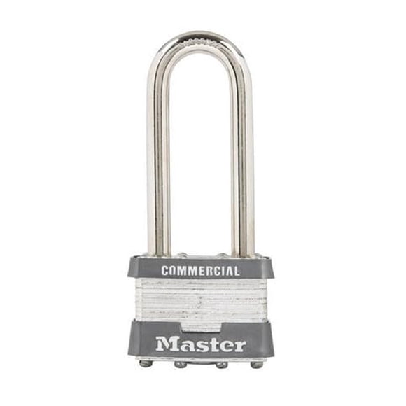 Candado Masterlock 1KALJ #2438 No. 1, paquete de 6 unidades, con llaves iguales