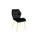 thumbnail image 1 of Silla Para Comedor Acolchada Aviador Gold Negro, 1 of 3