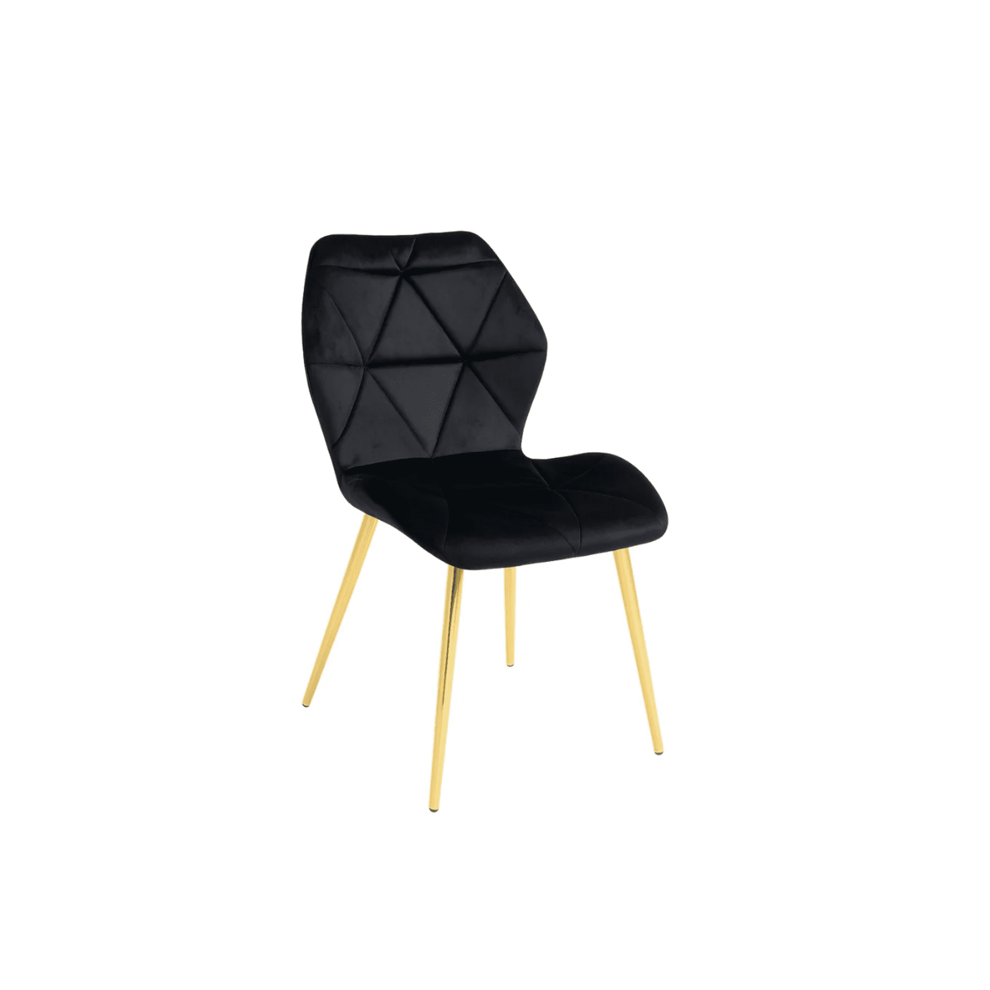 Habita2 Chile - Silla Para Comedor Acolchada Aviador Gold - Negro