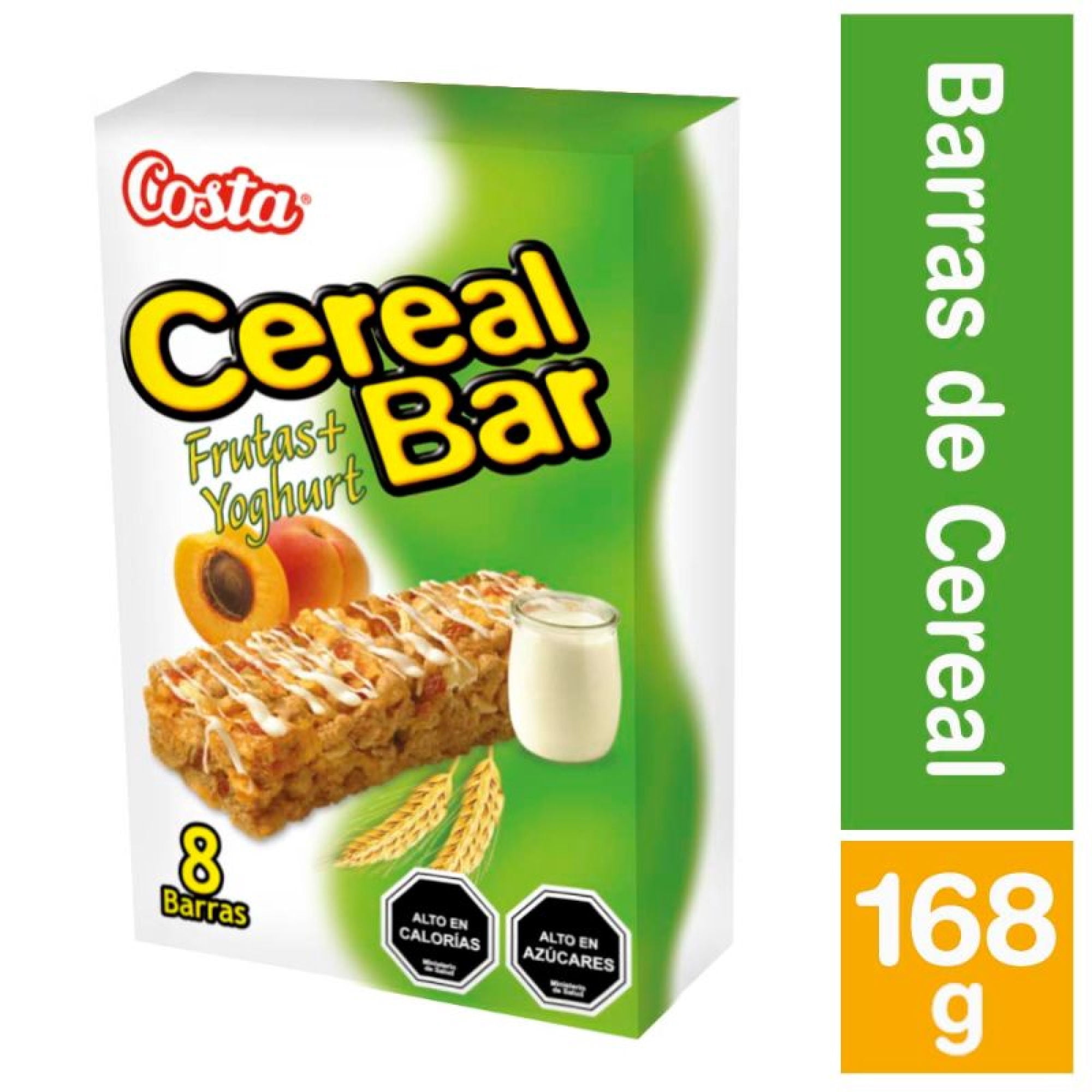 Barra de Cereal Cerealbar Frutas y Yoghurt&nbsp; pack 8 Un, 21 gr