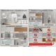 thumbnail image 4 of Ganchos adhesivos de pared pride noble transparentes, resistentes, paquete de 16, 4 of 5