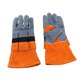 thumbnail image 1 of Guantes Resistentes Al Calor Para Horno Y Barbacoa, Para Cocinar, Acampar, Naranja, 13,6 X 7,3 Pulgadas, 1 of 5