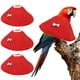 thumbnail image 1 of Collares para Aves Uxcell, Collar Cónico Protector de Recuperación, Conos Ajustables Suaves Anti-Mordeduras para Cuello de Plumas (Rojo, XL, 3 Piezas), 1 of 7