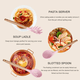 thumbnail image 4 of Juego de utensilios de cocina de 2 piezas, de madera, fáciles de limpiar, antiadherentes, color rosa, 4 of 5